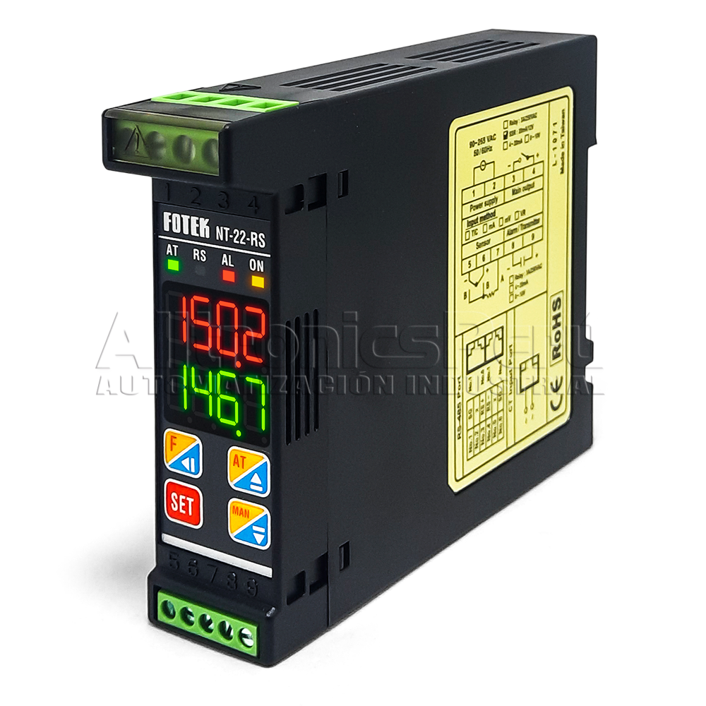 Serie NT - Modelo NT-22 / Controlador de Temperatura