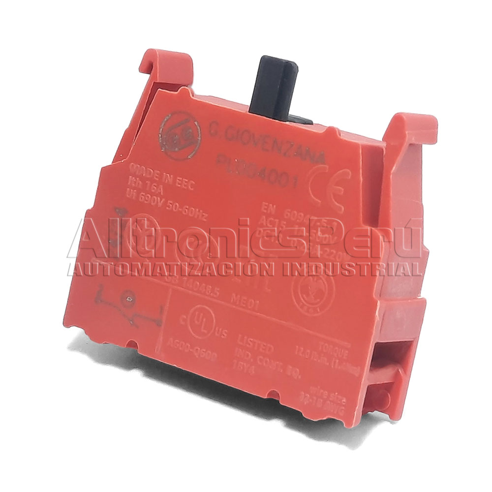 Modelo PL004001_10 - Contacto auxiliar