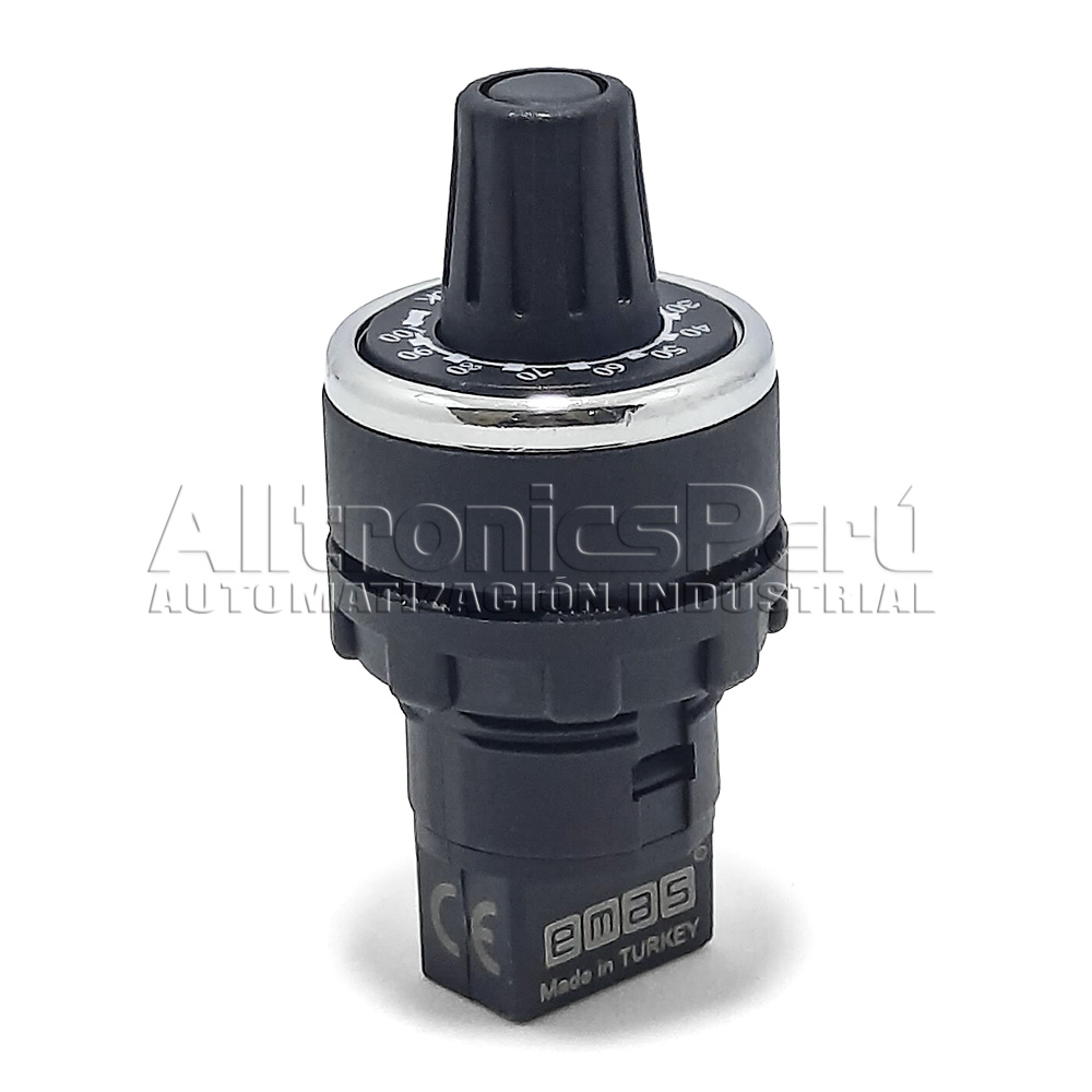 Serie B - Modelo BPR10K Potenciómetro de 10 kΩ y 22 mm