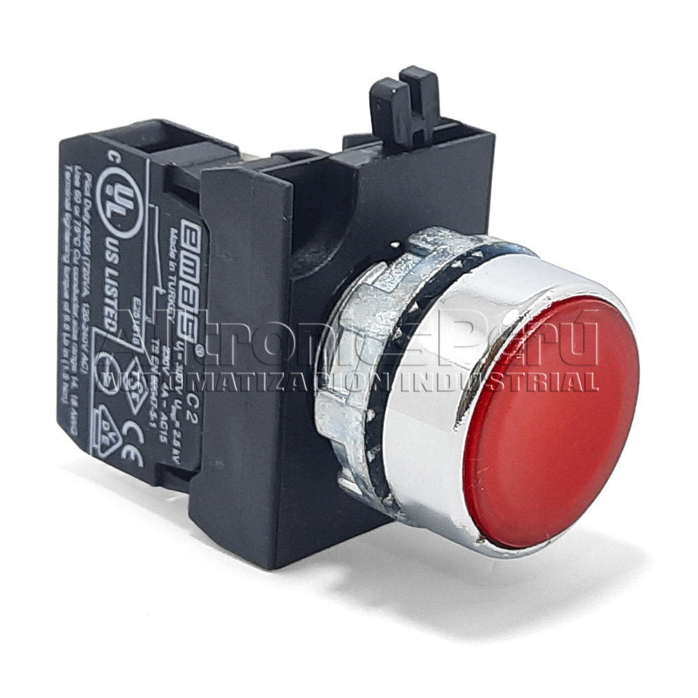 Serie CM - Modelo CM200DK / Pulsador con Holder Rojo
