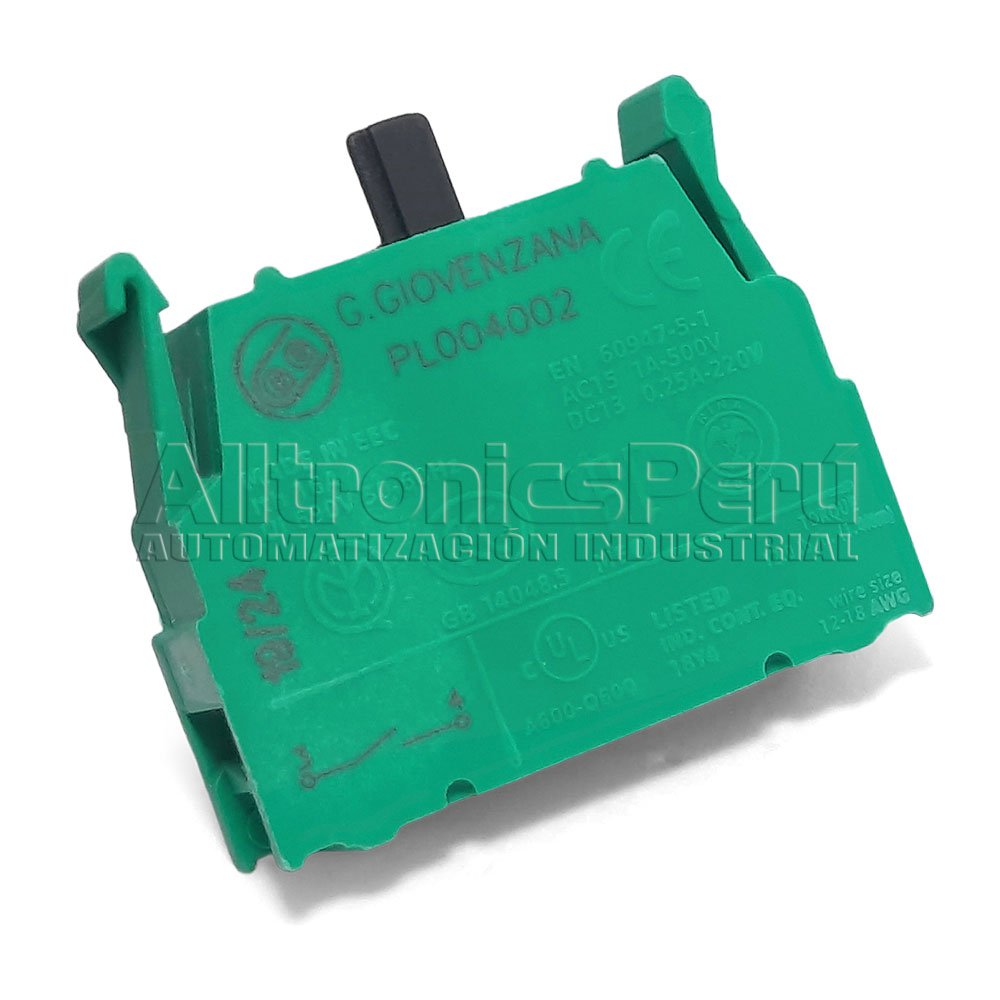 Modelo PL004002_10 - Contacto auxiliar