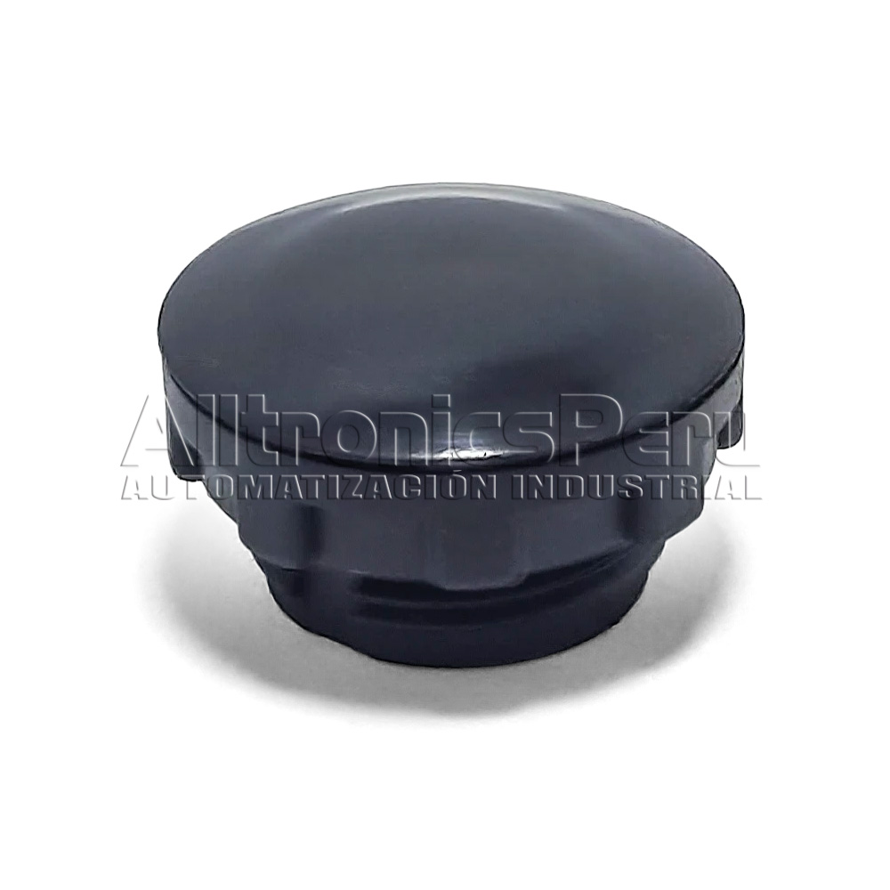 Modelo TIPASOM - Tapón y tuerca negro ØM22